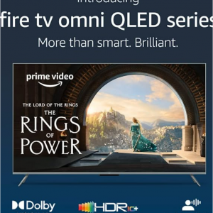 Amazon - Amazon Fire TV 65" 智能電視Omni QLED高端係列，直降$200