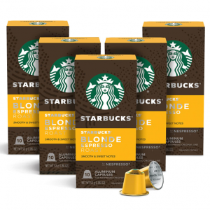 Starbucks by Nespresso Blonde Roast Espresso (50-count) @ Amazon
