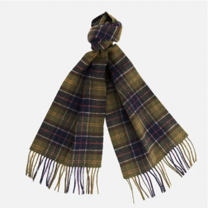 Barbour Tartan Lambswool 男士围巾
