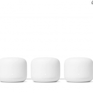 Amazon.com - Google Nest WiFi Router 3-Pack (2nd Gen)無線路由器 ，3.4折