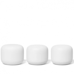 $170 off Google Nest Wifi 3 Pack (AC2200 Mesh Router with 2 Points) @Walmart
