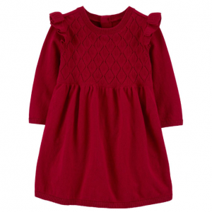 Carter's l OshKosh Long-Sleeve Jersey 連衣裙