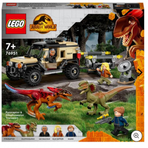 Lego Jurassic World: Pyroraptor & Dilophosaurus Transport (76951) £29.99 @ IWOOT UK