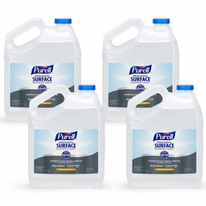 PURELL Professional Surface Disinfectant, Citrus Scent, 1 Gallon Pour Bottle Refill (Pack of 4) 