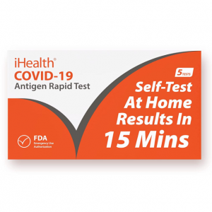 iHealth COVID-19 家庭新冠鼻拭子自测盒套装 5组