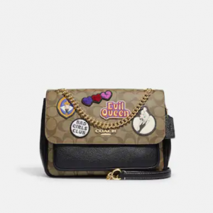 Extra 15% Off Disney X Coach Klare Crossbody 25 In Signature Canvas With Patches