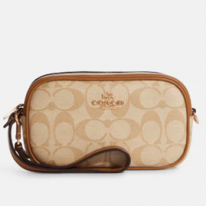 Coach Jamie Wristlet In Signature Canvas Sale @ Coach Outlet