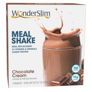 WonderSlim 无糖代餐奶昔 巧克力奶油味 7份