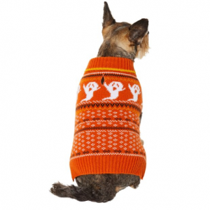 Frisco Ghost Fair Isle 狗和猫毛衣