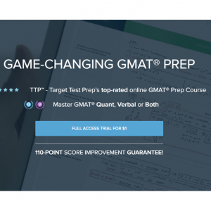  TTP™ - Target Test Prep’s top-rated online GMAT® Prep Course, Master GMAT® Quant, Verbal or Both