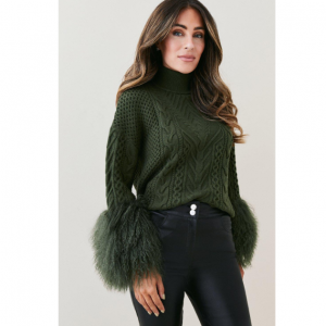 Karen Millen Lydia Millen Cable 针织上衣