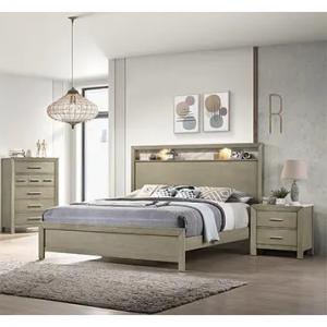 Sabrina Collection 3件套床套装 King