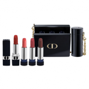 Dior Rouge Minaudière Clutch & 4-Piece Lipstick Set @ Saks Fifth Avenue 