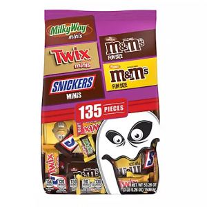 M&M'S、士力架、Twix 和Milky Way万圣节糖果包 135 颗