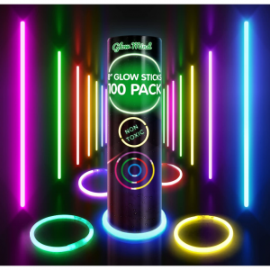 Today Only: Glow Mind Halloween Glow in the Dark Party Supplies @ Amazon