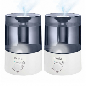 HoMedics TotalComfort Ultrasonic Cool Mist Humidifier, 2-pack @ Costco