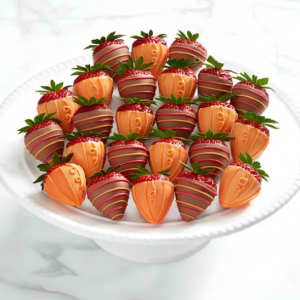 南瓜巧克力蘸草莓 两打