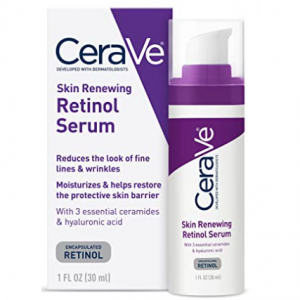 CeraVe Skin Renewing Retinol Face Serum with Niacinamide & Hyaluronic Acid 1floz @ Walmart