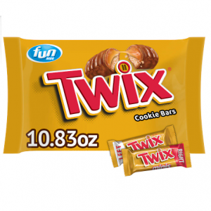 Twix 焦糖巧克力零食棒 10.83oz