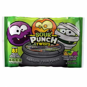 Sour Punch Twists 万圣节包 - 18 oz/85 颗