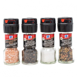 McCormick Salt & Pepper Grinder Variety Pack, 0.05 lb @ Amazon