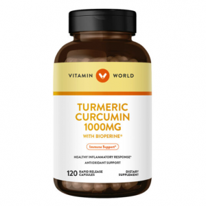 Vitamin World® 姜黄素与黄连素® 120 粒