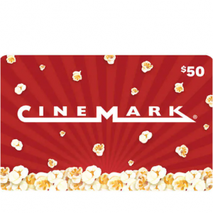 Costco - Cinemark影院$50礼卡，现价$39.99