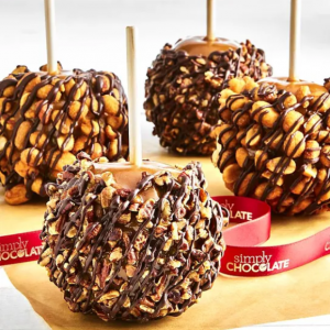 Simply Chocolate 巧克力坚果焦糖苹果 4个