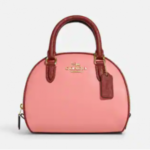 Coach Sydney Satchel In Colorblock Sale @ Coach Outlet