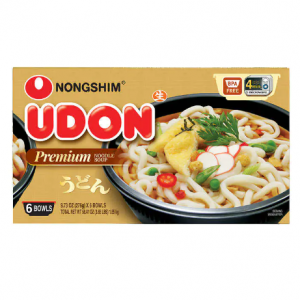 Nongshim Udon Noodle Soup Bowl, 9.73 oz, 6-count @ Costco