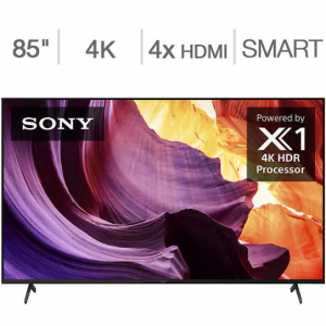 Costco - Sony 85" X80CK 4K 智能電視 ，直降$300