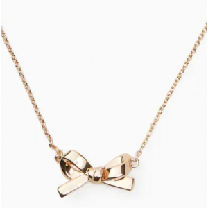 Kate Spade Skinny Mini Bow Mini Pendant $20 shipped @ Kate Spade Surprise