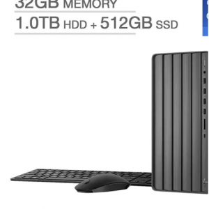 $250 off HP ENVY Desktop - 12th Gen Intel Core i7-12700 - Windows 11 @Costco