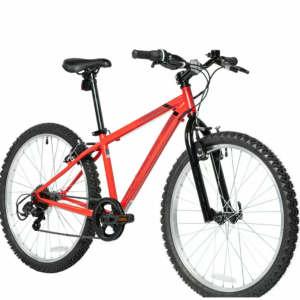 $200 off Decathlon Rockrider ST100, Kids Mountain Bike, 24", 4'5" to 4'11", Unisex, Red @Walmart