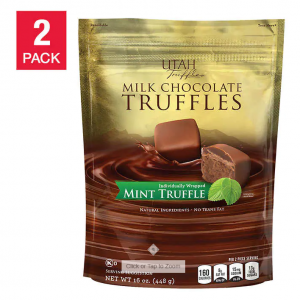 Utah Truffle Milk Chocolate Mint Truffles 16oz 2-pack @ Costco $21.99 ...