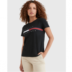 Tommy Hilfiger Essential Flag Stripe 女士T恤