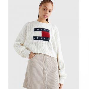 Tommy Jeans Boxy Flag 女士针织衫