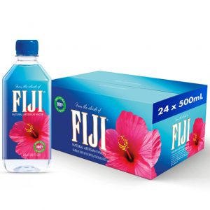FIJI Natural Artesian Water, 16.9 Fl Oz (Pack of 24) @ Amazon