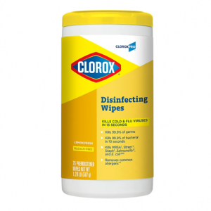 CloroxPro™ Clorox® 消毒湿巾 75片 新鲜柠檬味