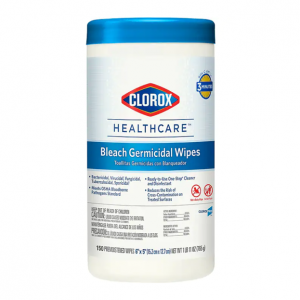 Clorox Healthcare® 漂白杀菌湿巾 150片