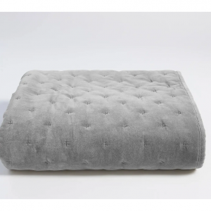 ïn home 棉质天鹅绒毯子 - 银色