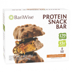 BariWise 蛋白质零食棒 焦糖脆饼 7份