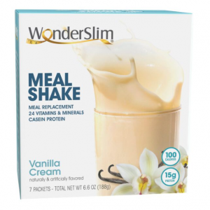 WonderSlim 代餐奶昔 香草奶油味 7份