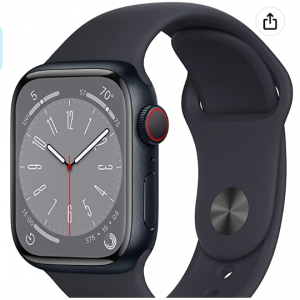 Amazon.com - Apple Watch Series 8 GPS + 蜂窝版 41mm 多款好价 封面款午夜灰史低，8.6折