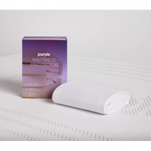 Purple 床垫保护罩， Queen