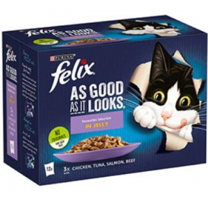 Felix As Good As It 12 Packs @ Pets at Home