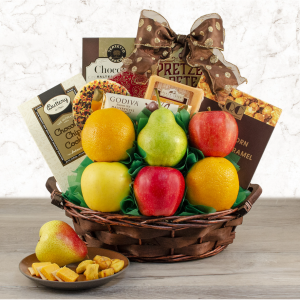 Giving Thanks Fresh Fruit Gift Basket