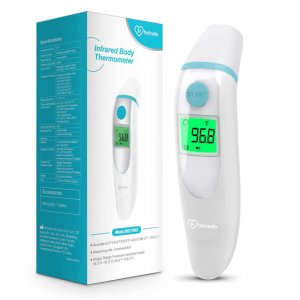 Hetaida Forehead Thermometer for Adults, 4 in 1 Ear Thermometer for Kids @ Amazon