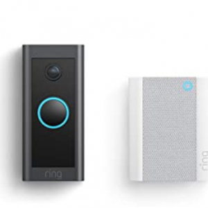 Amazon - Ring Video Doorbell Wired 有线供电版 1080p 可视智能门铃 + 警报器，6.7折