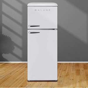 Galanz GLR10TWEEFR True Top Freezer Retro Refrigerator, 10.0 Cu Ft, White @ Amazon